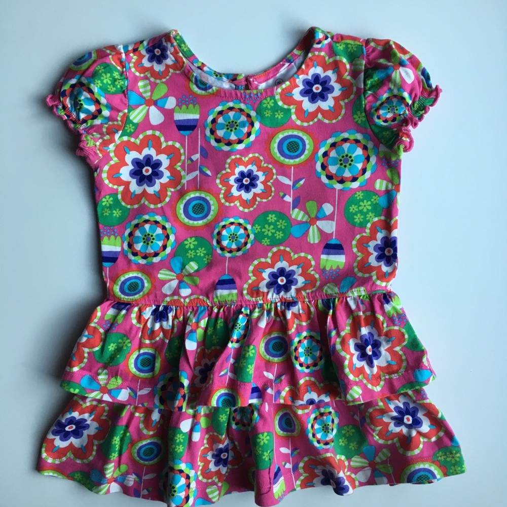 Hanna Andersson dress size 80 12 18 months pink - Picture 1 of 14